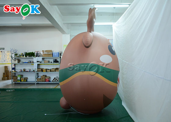 10ft ক্রিসমাস সজ্জা আউটডোর এয়ার Inflatable এল্ক Wapiti হরিণ মাস্কট কার্টুন