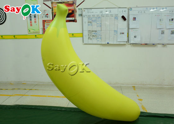 ইভেন্ট সজ্জা জন্য 1.5mH ঝুলন্ত পিভিসি কলা Inflatable বেলুন