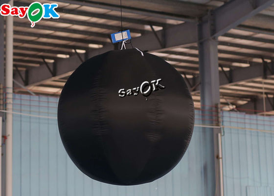 বহিরঙ্গন জন্য 2m কালো Inflatable আলোর সজ্জা পেঙ্গুইন কার্টুন