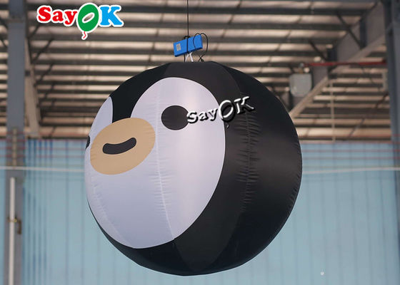 6.6ft দৈত্য Inflatable পেঙ্গুইন অক্ষর মডেল গজ মঞ্চ সজ্জা জন্য