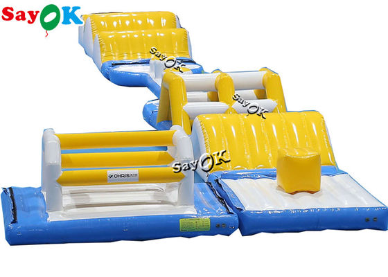 কাস্টমাইজড দৈত্য প্রাপ্তবয়স্ক জল inflatable বাধা কোর্স বহিরঙ্গন জন্য inflatable জল বালিশ