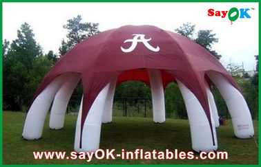 কাস্টম ছদ্মবেশ Inflatable এয়ার তাঁবু বড় আর্ম Inflatable ক্যাম্পিং তাঁবু
