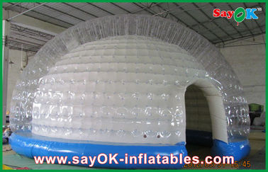 0.45mm পিভিসি তরমুজ Inflatable বিবাহের তাঁবু / কাস্টম Inflatable তাঁবু