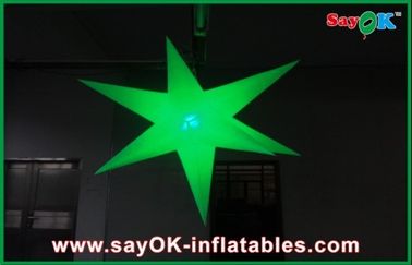 পার্টি জায়ান্ট সজ্জা বিবাহের / পার্টি জন্য Inflatable স্টার নেতৃত্বে