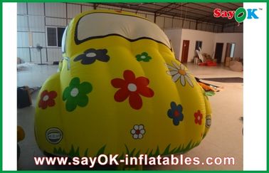 কাস্টম Inflatable পণ্য বিজ্ঞাপন Inflatable লোগো মুদ্রণ সঙ্গে গাড়ির মডেল