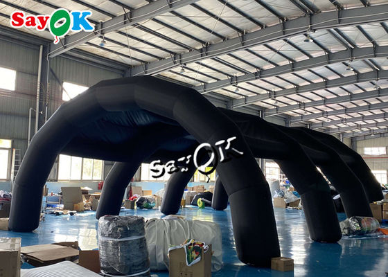 বাইরে যান ইনফ্ল্যাটেবল তাঁবু আউটডোর আর্ক গম্বুজ উদযাপন প্রদর্শনী জন্য ইনফ্ল্যাটেবল বায়ু তাঁবু