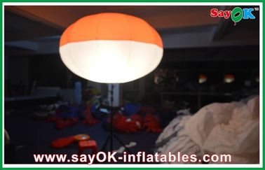 নাইলন কাপড় Inflatable নেতৃত্বাধীন তিরস্কারকারী বল, Inflatable নেতৃত্বাধীন আলো বল সজ্জা
