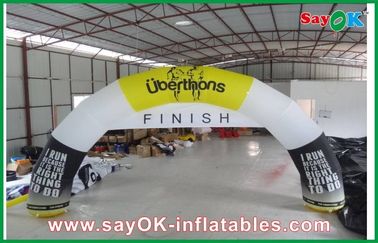 Inflatable প্রবেশ চার্চ, প্রদর্শনী / ইভেন্টস / বিজ্ঞাপন জন্য Inflatable শেষ লাইন আর্ক