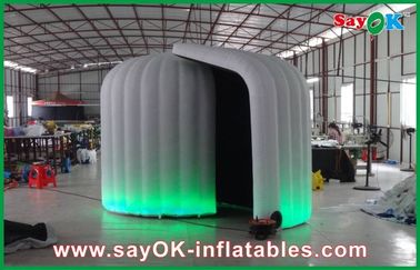 Inflatable Photo Studio 2.4m Dia পোর্টেবল ইনফ্ল্যাটেবল প্রোডাক্ট লোগো বিজ্ঞাপনের জন্য মুদ্রিত