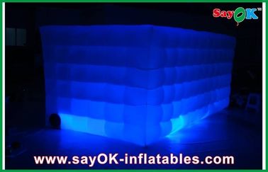 বিজ্ঞাপন / অনুষ্ঠানের জন্য LED আলো Inflatable ক্যাম্পিং তাঁবুর প্রাচীর বিক্রয়ের জন্য Inflatable