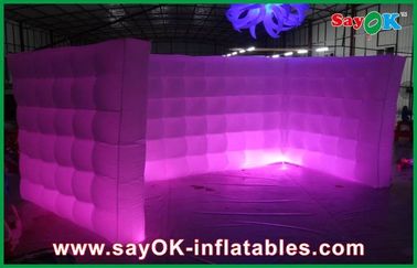 বিজ্ঞাপন / অনুষ্ঠানের জন্য LED আলো Inflatable ক্যাম্পিং তাঁবুর প্রাচীর বিক্রয়ের জন্য Inflatable