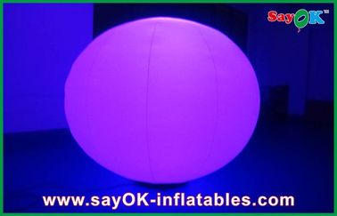 ভাড়া ব্যবসা খালেদা Inflatable সজ্জা, গোলাকার বল Inflatable নেতৃত্বে আলো