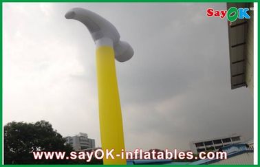 উচ্চতা 3m Inflatable এয়ার ড্যান্সার রিপ-স্টপ নাইলন কাপড় Inflatable হammার