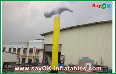 উচ্চতা 3m Inflatable এয়ার ড্যান্সার রিপ-স্টপ নাইলন কাপড় Inflatable হammার