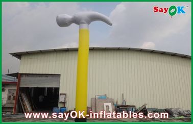 উচ্চতা 3m Inflatable এয়ার ড্যান্সার রিপ-স্টপ নাইলন কাপড় Inflatable হammার