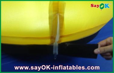পলিয়েস্টার হলুদ Inflatable ওয়াইন বোতল / বাণিজ্যিক গ্রেড inflatables