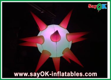 নিরাপত্তা টেকসই Inflatable আলো সজ্জা নাইলন কাপড় দিয়ে নিজস্ব
