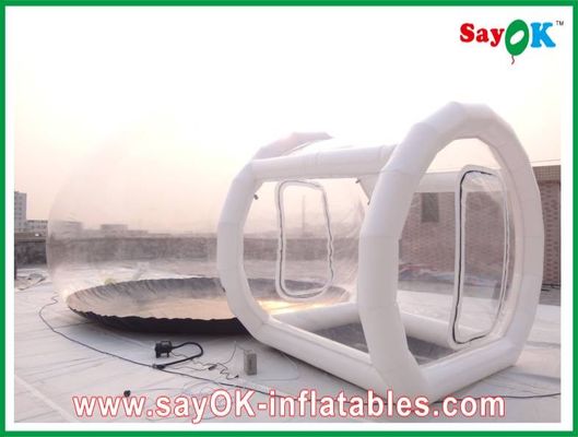 ডোম ইনফ্ল্যাটেবল তাঁবু বাণিজ্যিক ইনফ্ল্যাটেবল স্বচ্ছ বুদ্বুদ ক্যাম্পিং আমাদের দরজা জন্য তাঁবু