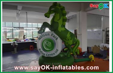 উচ্চতা 3m - 8m Inflatable কার্টুন অক্ষর, ঘটনা পিভিসি / অক্সফোর্ড কাপড় ঘোড়া