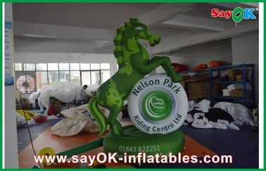 উচ্চতা 3m - 8m Inflatable কার্টুন অক্ষর, ঘটনা পিভিসি / অক্সফোর্ড কাপড় ঘোড়া