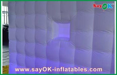 Inflatable LED ফটো বুথ ইনডোর Inflatable মোবাইল ফটো তোলার বুথ পরিবেশ সংশ্লিষ্ট