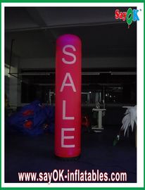 H2m Inflatable আলোর সজ্জা Advertsing, নাইলন কাপড় লাইটিং পিলার