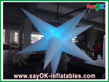বিবাহ অনুষ্ঠানের জন্য 2 ম ব্যাসার্ধ Inflatable LED হাল্কা নাইলন কাপড়