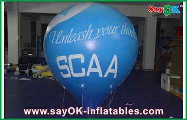 0.18 মিমি পিভিসি Inflatable বেলুন হিলিয়াম বহিরঙ্গন ইভেন্টের জন্য কাস্টমাইজড