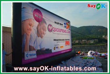 Inflatable Outdoor Screen PVC Inflatable Movie Screen Inflatable Billboard L9M X H5M বিজ্ঞাপনের জন্য