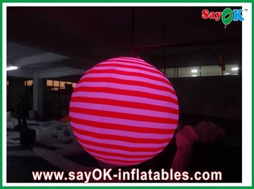 নেতৃত্বাধীন আলোর Inflatable আলোর অলংকরণ ঝুলন্ত বল সিই / উল ব্লোয়ার
