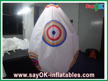 লোগো মুদ্রণ Inflatable আলোর বিবাহের অনুষ্ঠান / পর্যায় সজ্জা জন্য বল ঝুলন্ত