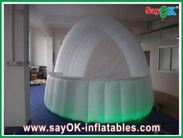 নাইট ক্লাব ডিসপ্লে বার সঙ্গে LED আলো বিজ্ঞাপন Inflatable বার UL সার্টিফিকেট ব্লোয়ার PVC L4 X W4 X H3.5m