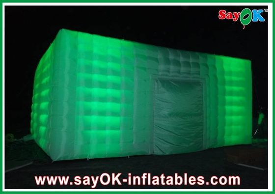 কাস্টমাইজড পোর্টেবল সিনেমা তাঁবু কিউব তাঁবু 8 ম্যান inflatable তাঁবু নাইটক্লাব inflatable পার্টি তাঁবু inflatable নাইটক্লাব