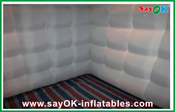 কাস্টমাইজড পোর্টেবল সিনেমা তাঁবু কিউব তাঁবু 8 ম্যান inflatable তাঁবু নাইটক্লাব inflatable পার্টি তাঁবু inflatable নাইটক্লাব
