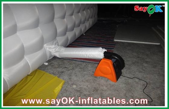 কাস্টমাইজড পোর্টেবল সিনেমা তাঁবু কিউব তাঁবু 8 ম্যান inflatable তাঁবু নাইটক্লাব inflatable পার্টি তাঁবু inflatable নাইটক্লাব