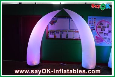 190 টি নাইলন কাপড় Inflatable আলোর অলংকরণ, কাস্টম ইন্ডোর Inflatable আইভরি