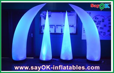 ফ্যাশন কাস্টমাইজড Inflatable LED হালকা লোগো মুদ্রণ এয়ার ব্লোয়ার সঙ্গে