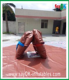 ক্রীড়া গেম কাস্টম Inflatable পণ্য, 0.5 মিমি পিভিসি Inflatable সুমো কুস্তি