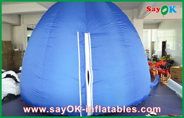 জ্যোতির্বিদ্যা জন্য নীল 5m অক্সফোর্ড কাপড় Inflatable প্ল্যানেটরেট অভিক্ষেপ গুম্বজ