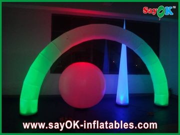190 টি নাইলন কাপড় Inflatable নেতৃত্বে আলো বিবাহের সজ্জা সিই উল ব্লোয়ার সঙ্গে