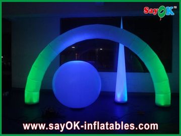 190 টি নাইলন কাপড় Inflatable নেতৃত্বে আলো বিবাহের সজ্জা সিই উল ব্লোয়ার সঙ্গে