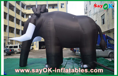ব্লো আপ কার্টুন অক্ষর বড় হাতি inflatable কার্টুন অক্ষর ব্লোয়ার জন্য Ourterdoor কাস্টমাইজড