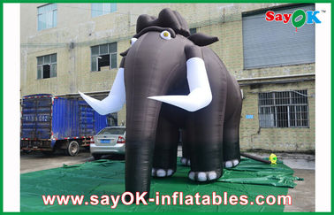 ব্লো আপ কার্টুন অক্ষর বড় হাতি inflatable কার্টুন অক্ষর ব্লোয়ার জন্য Ourterdoor কাস্টমাইজড