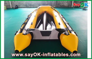 0.8 মিমি পিভিসি Inflatable নৌকা অ্যালুমিনিয়াম নীচে 3.3 5 দীর্ঘ জন্য Peopel