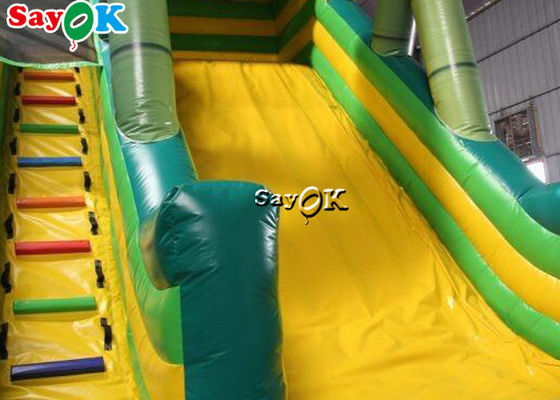 Inflatable Kids Slide Commercial Inflatable Bouncer Slide পান্ডা বাঁশ বন থিম inflatable স্লিপার স্লাইড