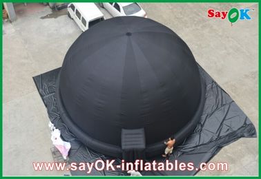 ব্যাসার্ধ 5m কালো Inflatable অভিক্ষেপ তুষার ঝরনা এসএইচএস এসএইচএস ROHS সঙ্গে