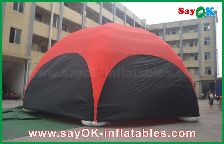 বায়ু inflatable তাঁবু DIA 10m প্রচারমূলক inflatable গম্বুজ মাকড়সা তাঁবু বিজ্ঞাপন জন্য