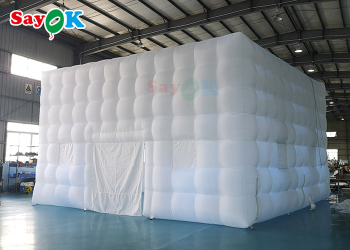 Inflatable Tent Camping 8x8x5m Inflatable Garden Tent Led Outdoor Inflatable Marquee Tent ভাড়া