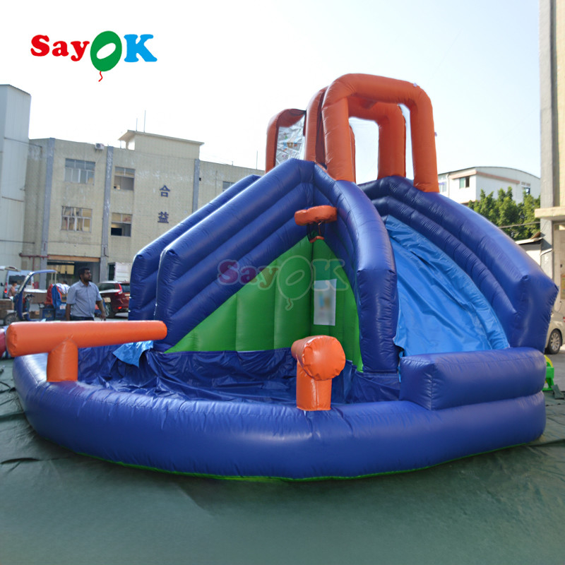 সায়োক 20 ফুট গরম বিক্রয় inflatable জল স্লাইড inflatable স্লাইড সঙ্গে পুল inflatable জল স্লাইড বাচ্চাদের জন্য