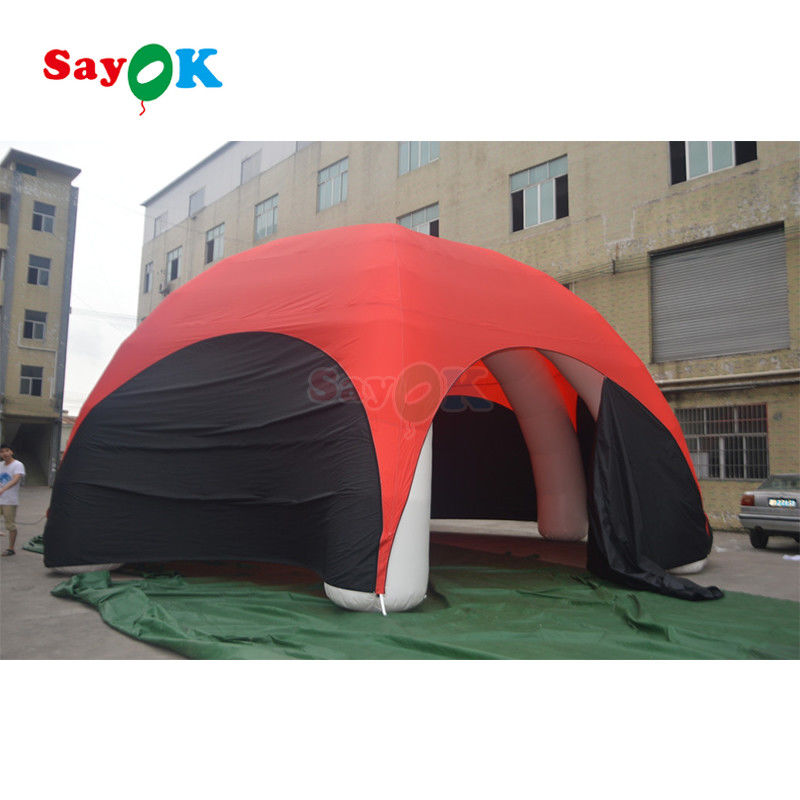 বড় ক্যাম্পিং Inflatable Gazebo Marquee Tent Trade আউটডোর Inflatable Igloo Marquee Dome Spider Tent for Event